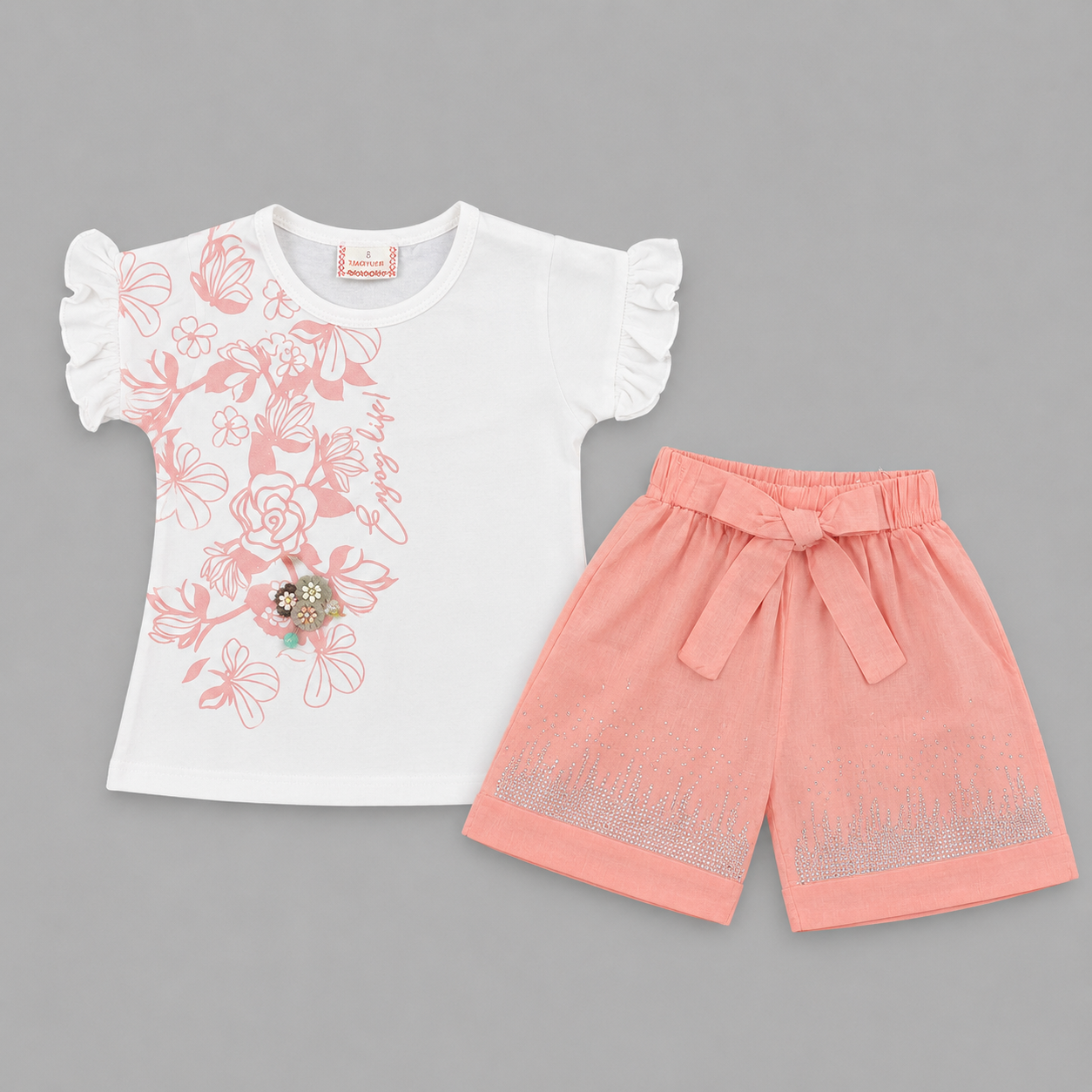 Summer Casual Outfit for Baby Girls & Kids